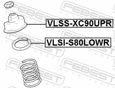 FEBEST VLSS-XC90UPR EAN: 4056111126364.