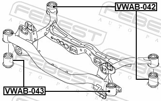 FEBEST VWAB-043 EAN: 4056111130378.