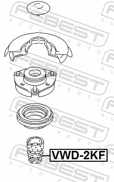 FEBEST VWD-2KF EAN: 4056111128535.