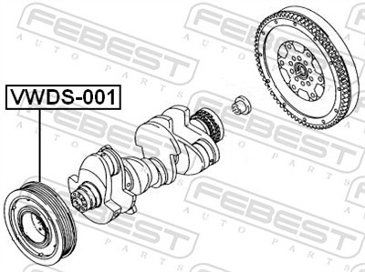 FEBEST VWDS-001 EAN: 4056111059594.