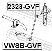 FEBEST VWSB-GVF EAN: 4056111090061.