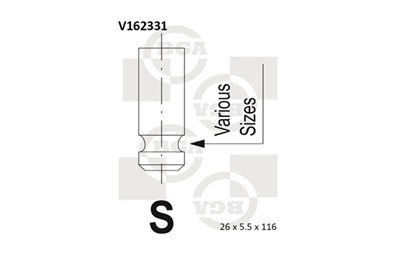 BGA V162331 EAN: 5038206336338.