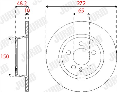 JURID 563255JC Číslo výrobce: 563255JC. EAN: 4060426271138.