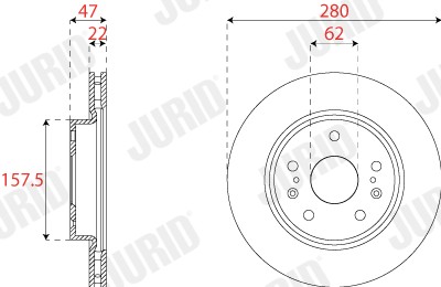 JURID 563279JC Číslo výrobce: 563279JC. EAN: 4060426320799.