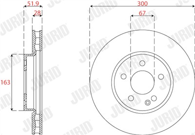 JURID 563280JC Číslo výrobce: 563280JC. EAN: 4060426311490.