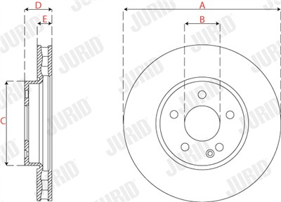 JURID 563280JC Číslo výrobce: 563280JC. EAN: 4060426311490.