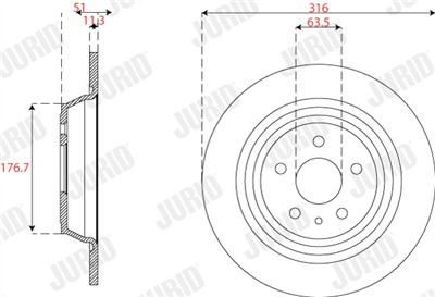 JURID 563301JC Číslo výrobce: 563301JC. EAN: 4060426406400.
