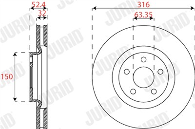 JURID 563302JC-1 Číslo výrobce: 563302JC-1. EAN: 4060426408985.