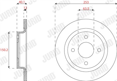JURID 563319JC Číslo výrobce: 563319JC. EAN: 4060426406431.