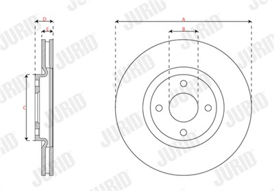JURID 563687JC Číslo výrobce: 563687. EAN: 4060426451240.