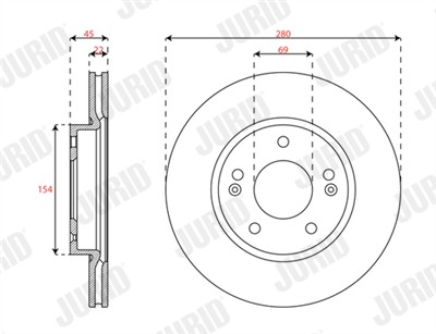 JURID 563700JC Číslo výrobce: 563700. EAN: 4060426461546.