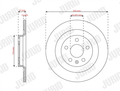 JURID 563733JC Číslo výrobce: 563733. EAN: 4060426472078.