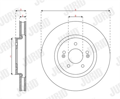 JURID 563747JC-1 Číslo výrobce: 563747. EAN: 4060426461591.