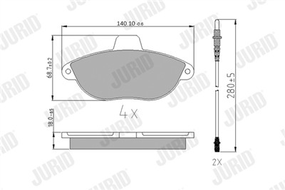 JURID 571843J Číslo výrobce: 23003. EAN: 3306430390542.