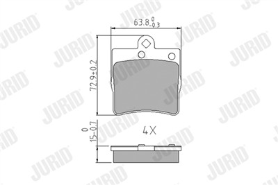 JURID 571925J Číslo výrobce: 21919. EAN: 3306435041562.