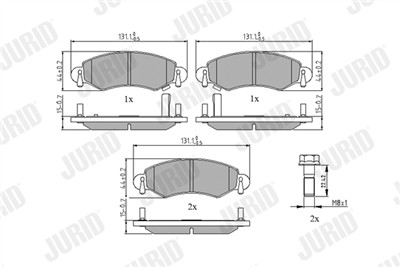 JURID 571981J Číslo výrobce: 23253. EAN: 3306437183116.