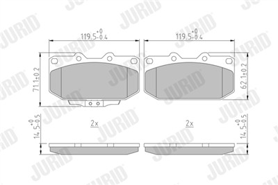 JURID 572252J Číslo výrobce: 21307. EAN: 4060426401931.