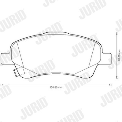 JURID 572485J Číslo výrobce: 23768. EAN: 3306437053259.