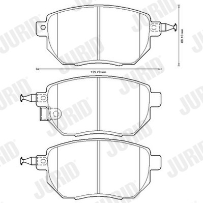 JURID 572649J Číslo výrobce: 24056. EAN: 3306437173612.