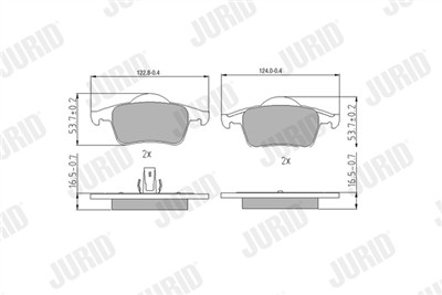 JURID 573021J Číslo výrobce: 23076. EAN: 3306437001151.
