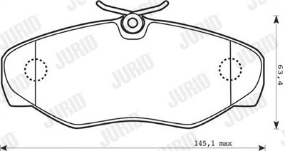 JURID 573058J Číslo výrobce: 23099. EAN: 3306437040846.