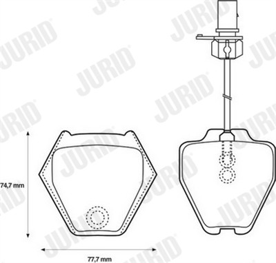 JURID 573064J Číslo výrobce: 23280. EAN: 3306437070935.