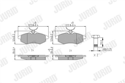 JURID 573083J Číslo výrobce: 23407. EAN: 3306437013734.