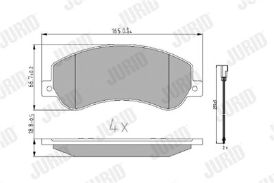 JURID 573275J Číslo výrobce: 24484. EAN: 3306437095853.