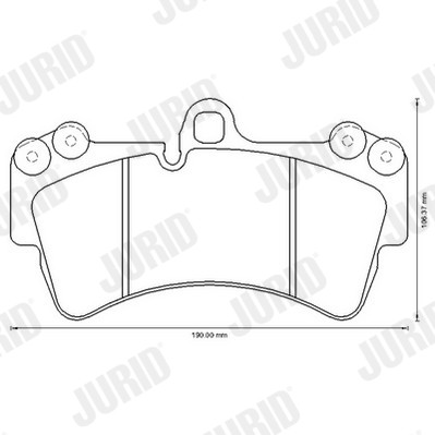 JURID 573282J Číslo výrobce: 23693. EAN: 3306437101707.