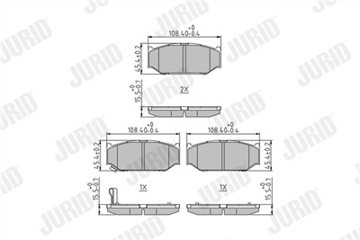 JURID 573417J Číslo výrobce: 23963. EAN: 3306437237796.