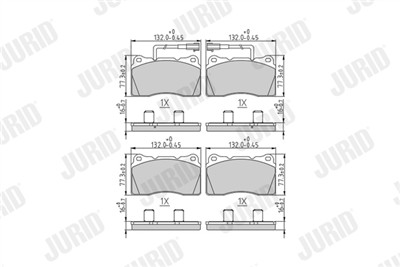 JURID 573433J Číslo výrobce: 23092. EAN: 3306437238090.