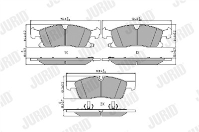 JURID 573459J Číslo výrobce: 25190. EAN: 3306437243407.