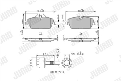 JURID 573841J Číslo výrobce: 25913. EAN: 4060426260552.