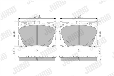 JURID 573868J Číslo výrobce: 22586. EAN: 4060426291525.