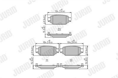 JURID 573983J Číslo výrobce: 22623. EAN: 4060426404802.