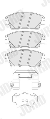 JURID 574012J Číslo výrobce: 22329/22330/22331. EAN: 4060426410926.
