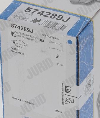 JURID 574289J Číslo výrobce: 22569.