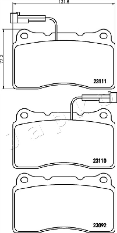 JAPKO 500204 EAN: 8052553291253.