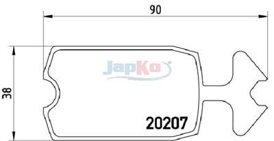 JAPKO 500648 EAN: 8052553296715.