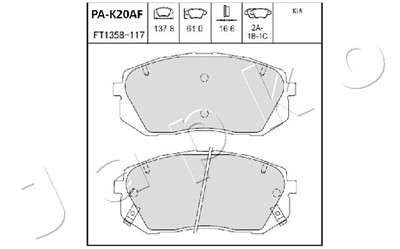 JAPKO 50K20 EAN: 8033001731675.