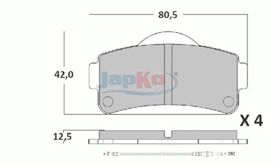 JAPKO 50MC01 EAN: 8052553688299.