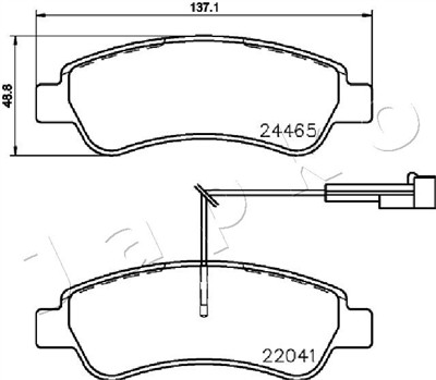 JAPKO 510609 EAN: 8052553302201.