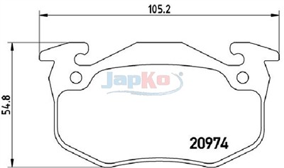 JAPKO 510611 EAN: 8052553302263.
