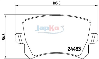 JAPKO 510904 EAN: 8052553302775.