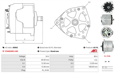 AS-PL A0002 EAN: 5901259400038.