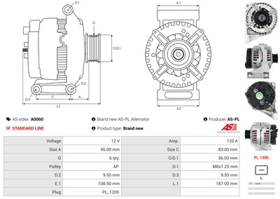 AS-PL A0060 EAN: 5901259400885.