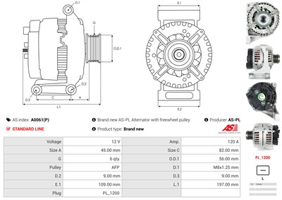 AS-PL A0061(P) EAN: 5901259481730.
