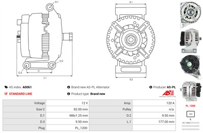 AS-PL A0061 EAN: 5901259400892.