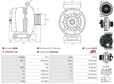 AS-PL A0260 EAN: 5901259460094.