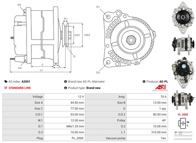 AS-PL A2001 EAN: 5901259402889.